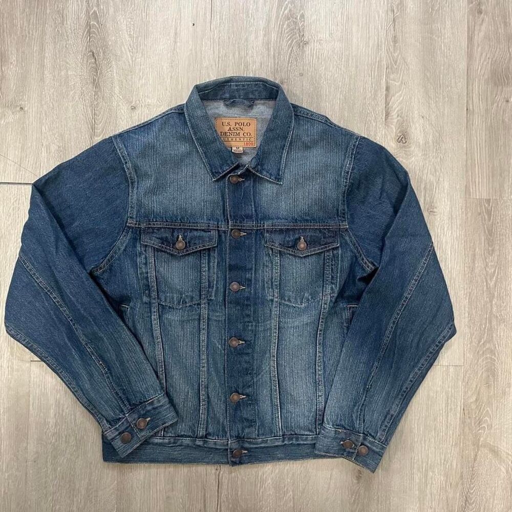 US POLO ASSN denim jacket Mens Medium